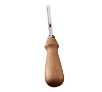 Bagiaope Smussatore per Bordi della Pelle | Strumento Sfogliatrice Da Assottigliare Cuoio In Lavori Di Pelle | Rifilatore Cuoio con Manico in Legno,per Cinturino Orologio Cintura Portafoglio Borsa