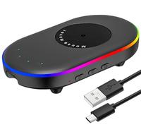 BAGINGAN Mouse Jiggler a LED con timer, per lavorare da casa, interruttore on/off, shaker senza driver per mantenere il PC attivo e sicuro