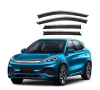 BAGLEV 4pcs Deflettori d'Aria AntiturboDeflettori dell'Aria Deflettore del Vento,per BYD Yuan Plus ATTO 3 2022+ Finestra Laterale Parapioggia Acqua Pioggia Deviatore Accessori