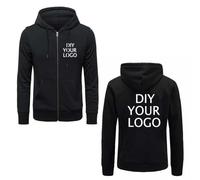 BAGLEV Felpe con Cappuccio Personalizzate Abbigliamento Sportivo Personalizzato Unisex Progetta Le tue Felpe con Logo Pullover Accoglienti Personalizzati Custom Logo Print,XXL