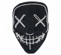 Bagliore Nel Buio Purge Maschera Logo Ricamato Ferro Su Toppa