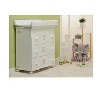 Bagnetto fasciatoio 3 cassetti (69x47x89cm) BABYZOO Bianco 9900072510