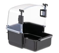 Bagnetto Ferplast per Parrocchetti, nero - L 19 x P 23 x H 22 cm