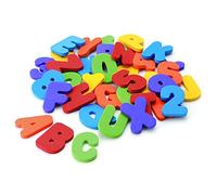 Bagnetto Giocattoli Schiuma Lettere e Numeri da Bagno Colorate Schiuma Numeri Lettere Giocattolo Perfetto Bagnetto 36 Pezzi Adesivi Bambini Giocattoli per l'apprendimento Dell'ortografia Multicolo