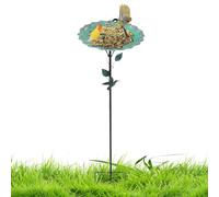 Bagnetto per Uccelli da Esterno - Vasca Decorativa Con Puntale Stabile - Vaso Multifunzionale Per Uccelli Da Esterno Per Cortile Patio Fattoria E Spazi Aperti