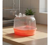 Bagnetto per Uccelli Materiale Trasparente Facile da Installare