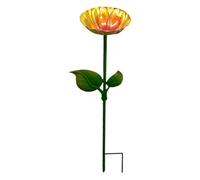 Bagni d'api per giardino - Decorazione da giardino resistente alle intemperie - Mangiatoia per api in piedi | per colibrì, cortile da bere, balcone, terrazzo, uso esterno