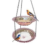 Bagni per da esterno Alimentatore d'acqua appendibile per colibrì | Bagno di da Patio Cortili, Balconi, Portici, Giardini, Amanti del Birdwatching e della Natura