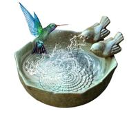 Bagni per uccelli in ceramica per esterni Decorazione artistica | Vaschetta per uccelli vintage in ceramica per esterni, vaschetta per uccelli da giardino, decorazione da cortile