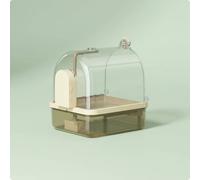 Bagno Automatico per Uccelli Acqua a Circolazione Automatica Facile da Pulire