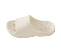 Bagno Ciabatte da doccia, comode pantofole bagno con effetto massaggiante, leggere e antiscivolo, adatte for l'estate la piscina Pantofole da casa(Bianco,Alpha Small)