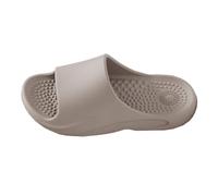 Bagno Ciabatte da doccia, comode pantofole bagno con effetto massaggiante, leggere e antiscivolo, adatte for l'estate la piscina Pantofole da casa(Khaki,Alpha X-Large)