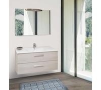 BAGNO COMPLETO IN PINO CHIARO CM 101X47 E H 195