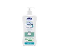Chicco Baby Moments Bagno Corpo senza Lacrime, Bagnoschiuma Per Bambini, con Formula Naturale, Con Estratto di Cotone e Glicerina, Proprietà Emollienti, 0+ Mesi - 500 ml