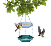 Bagno Da Esterno | Mangiatoia da Balcone per Azzurri,Vassoio Alimentazione Pettirosso Da Cortile,Per Pettirosso Bluebird Giardino Balcone Patio Birdwatcher Amanti Natura