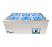 Bagno d'acqua da laboratorio a sei fori, riscaldamento elettrico, temperatura costante, display digitale, bagno d'acqua