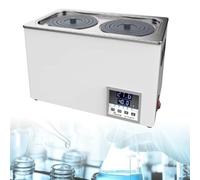 Bagno D'acqua da Laboratorio, Vasca Interna in Acciaio Inossidabile, Bagno D'acqua Digitale da Laboratorio Scientifico con 1/2/4/6/8 Fori, Temperatura Ambiente - 99,9 °C, Anti-Essiccazione,2holes
