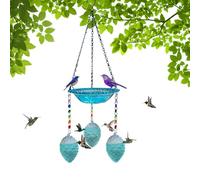 Bagno,d'Acqua Decorativa,Mangiatoie Per Colibrì Da Esterno | per Cortile Sentiero Patio Prato Balcone Portico Terrazza Giardino Esterno Paesaggistica