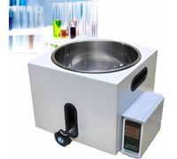 Bagno d'acqua in acciaio inox, riscaldatore termostatico da 3 litri con controllo preciso della temperatura, dispositivo di riscaldamento digitale per riscaldamento alimentare ed esperimenti biologici
