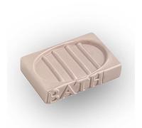 Bagno doccia con sapone Portasapone rettangolare da bagno multicolore 12,5x8,3x2,7 cm(Roze)