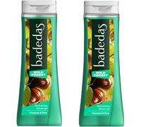 Bagno doccia Gel Doccia Rivitalizzante, Fresh,Passione,Forest,noir,Sport 600 ml, Confezione da 2,4 Bottiglie (2 Pezzi, castagne e pino)