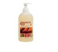 FLORA BagnoDoccia Orientale BIO-BDIH 500 ml - Detergente Delicato con Tensioattivi da Zuccheri, Proteine del Riso & OE di Arancio, Ylang-Ylang, Patchouli, Amyris - Aroma Sensuale Tonificante
