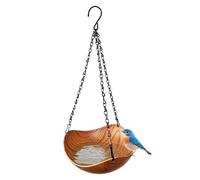 Bagno Elegante 'Acqua Resistente al | Bagno per con Mangiatoia da Esterno per Cortile Patio Balcone Giardino Sul Retro Pettirosso Passero Rondine