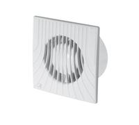 Bagno Estrattore Ventola Con di Non Ritorno Valvola/Smorzatore Bianco Ventilato