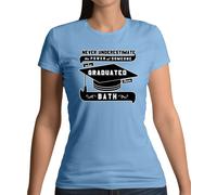 Bagno Graduate - T-Shirt - Diploma Laurea Studente Uni University Grad