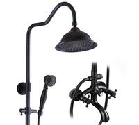 Bagno Heigu Doccia Doccia Booster Ugello Tutto in Rame Valvola Miscelatrice Dell'acqua, Curvo Sette - Punto Interrogativo Tubo