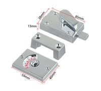 Bagno Indicatore Bullone Vacant Occupato Privacy Wc Porta Del Blocco Raso Brass