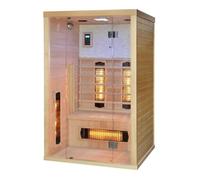 Bagno Italia Sauna a infrarossi 120x110 cm altezza 190 cm per 2 persone multifunzione cromoterapia profumoterapia