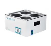 Bagno Maria da Laboratorio Digitale, Riscaldatore Termostatico PID con Protezione da Funzionamento a Secco, Vasca in Acciaio Inox per Riscaldamento Scientifico, Incubazione, Strumentazione WB-4