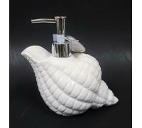 Bagno Negozio Canada Ceramica Bianca, 3D Conchiglia Cover " Lavanda " Sapone