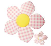 Bagno per il bagno del bambino - schiuma media morbida, rosa floreale, cojín per bambini, shaw | Comodo antiscivolo per bagni sicuri e divertenti