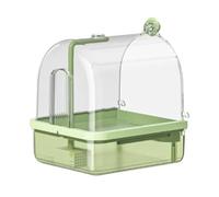 Bagno Per Pappagallini Supporto Vasca Automatico A Prova Di | Bagno Interno Per Uccelli Domestici, Utilizzabile Per Interno, Esterno, Allevamento, Viaggio E Esposizioni