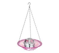 Bagno per uccelli da giardino,Ciotola di acqua chiara elettrica e antiruggine | Fontana con pompa per giardino | per, patio, balcone, prato, prato