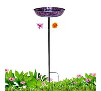 Bagno Per Uccelli In Metallo Mangiatoia Per Uccelli Da Giardino | Vasca Rialzata per Esterno e Giardino Da Giardino, Cortile, Patio, Birdwatchers E Amanti Della Natura