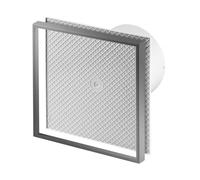 Bagno Piastrellato Estrattore Ventola 125mm Cucina Muro Modern Ventilatore WI125