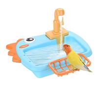 Bagno Rubinetto Acqua Alimentare Automatico | Bagno pappagallo regolabile per uccelli Per la tua casa Gabbia Interni Esterno Balcone Giardino Terrazza Piccoli Pappagalli