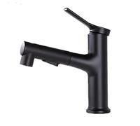 Bagno RUCCHIO del Bagno OFFICITO Nero Caldo E BRADIO Cold con Tre Modi di USCIONE Acqua CACCOLA Singolo REGRATIBILE RASCHETTO del BAGNI RUCCHIO Singolo del DAVANI da VANITÀ RUCCHETTO per WASHBASIN