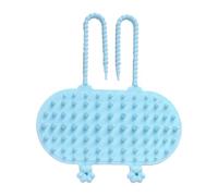 Bagno Scrubber, Washing Brush, Reusable Gentle Bristles Flessibile Design Easy Cleaning Soft Touch, Pet Brush for Grooming, Shedding, Massaging, 4,72 x 2,36 pollici