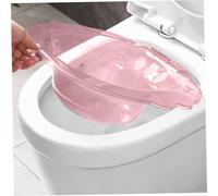 Bagno sitz per emorroidi donne, oltre il bagno di sitz, anti-overflow, kit da bagno, bagno sitz portatile per emorroidi (rosa)