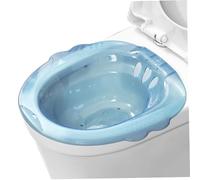 Bagno sitz Postpartum, oltre il bagno Sitz Bath per emorroidi, bagni di sitz anti-overflow, bagno sitz per toilette per emorroidi postpartum cure private (blu)