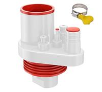 Bagno Tubo di Scarico - Kit Sottostruttura | Adattatore per acque reflue Per Bagno Doccia Vasca Mobili Roulotte E