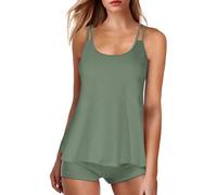 Bagno Uomo Piscina pezzi dimagranti e protettore per donna con bretelle Camicetta a fiori, Jn, XL