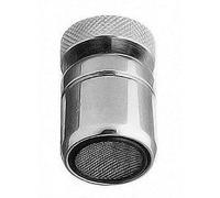 BAGNOCLIC Snodo Getto Orientabile per Areatore Rubinetto F22 - Snodo Universale Girevole in Ottone Cromato, Filettatura Femmina 22 mm, Regolazione del Flusso Direzionale