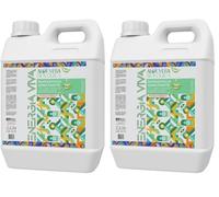 Bagnodoccia 5 Litri Eco Friendly - Sapone Liquido Delicato con Aloe Vera - Idratante e Lenitivo - Profumo Naturale - Formato Risparmio per Famiglie e Tutti i Tipi di Pelle (Confezione da 2)