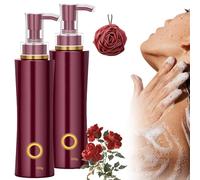 Bagnodoccia Alla Rosa, Bagnodoccia Aroma Hydrate, Bagnodocci a Profumato Al Miele, Gel Doccia Alla Rosa Golden Glow, Fragranza A Lunga Durata (2 pz)