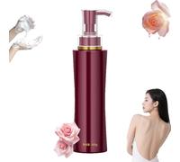 Bagnodoccia alla Rosa, Gel Doccia Detergente Profondo alla Rosa, Latte da Bagno Profumato Nutriente Idratante, Fragranza a Lunga Durata per Tutti i Tipi di Pelle